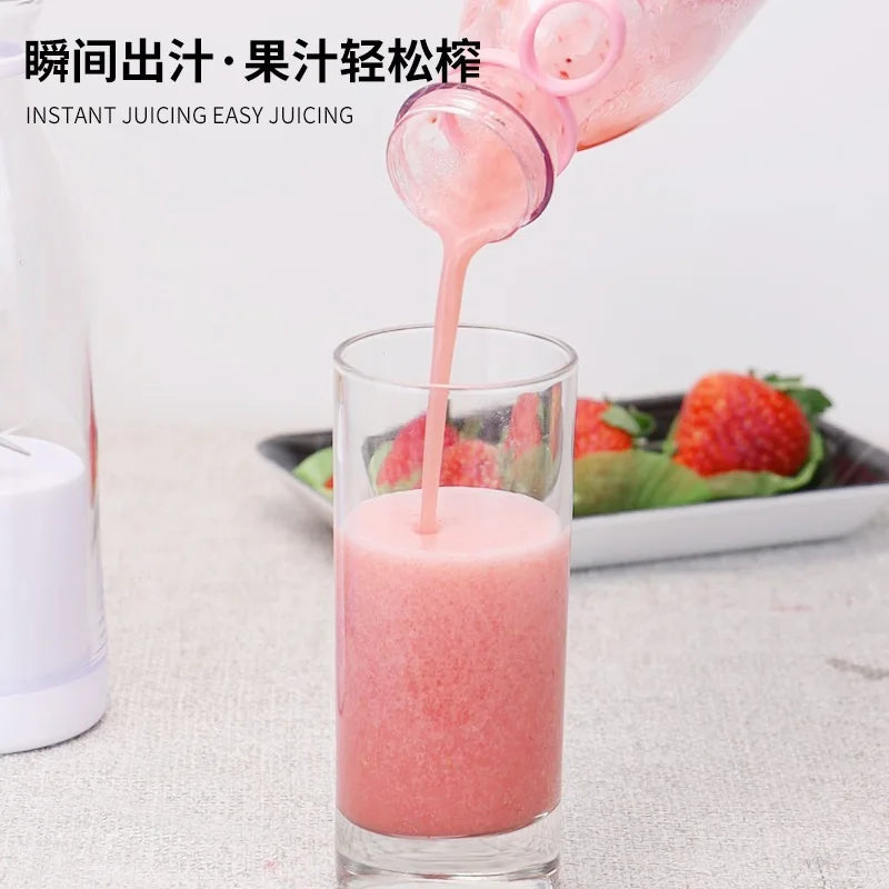 Fresh Fruits Mixer Smoothie Bottle
