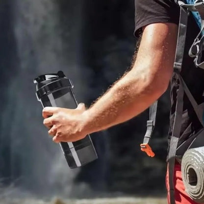 3-Layer Protein Shaker Bottle